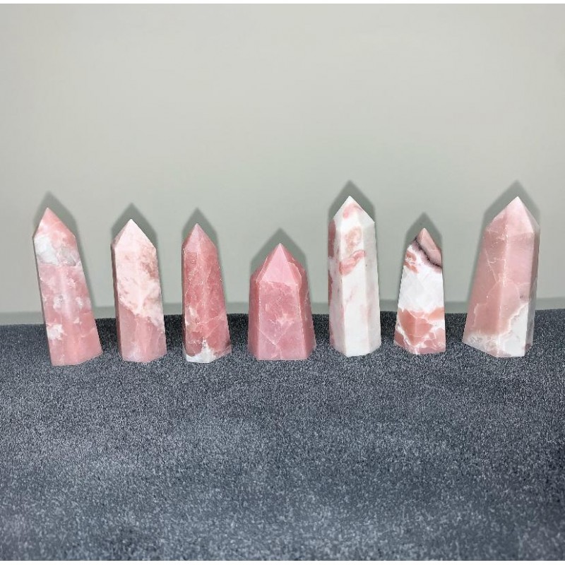 Healing Crystals - Pink Opal Towers