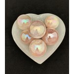 Healing Crystals - Aura Rose Quartz Spheres